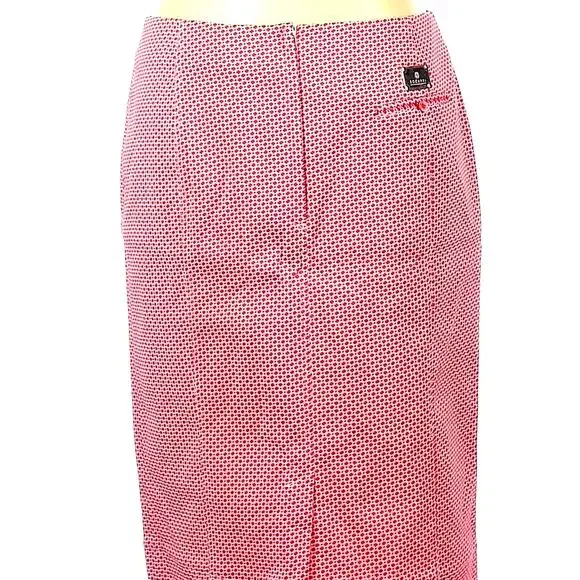 Socapri Tweed Mid Length Skirt Made in Italy size 50 (14)